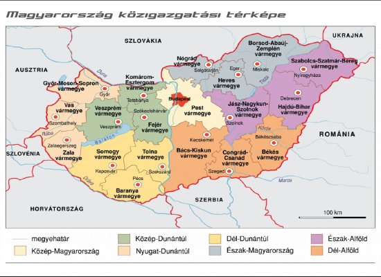 Magyarorszag Kozig Map2